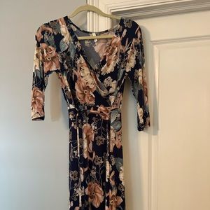 Pinkblush Maternity maxi dress